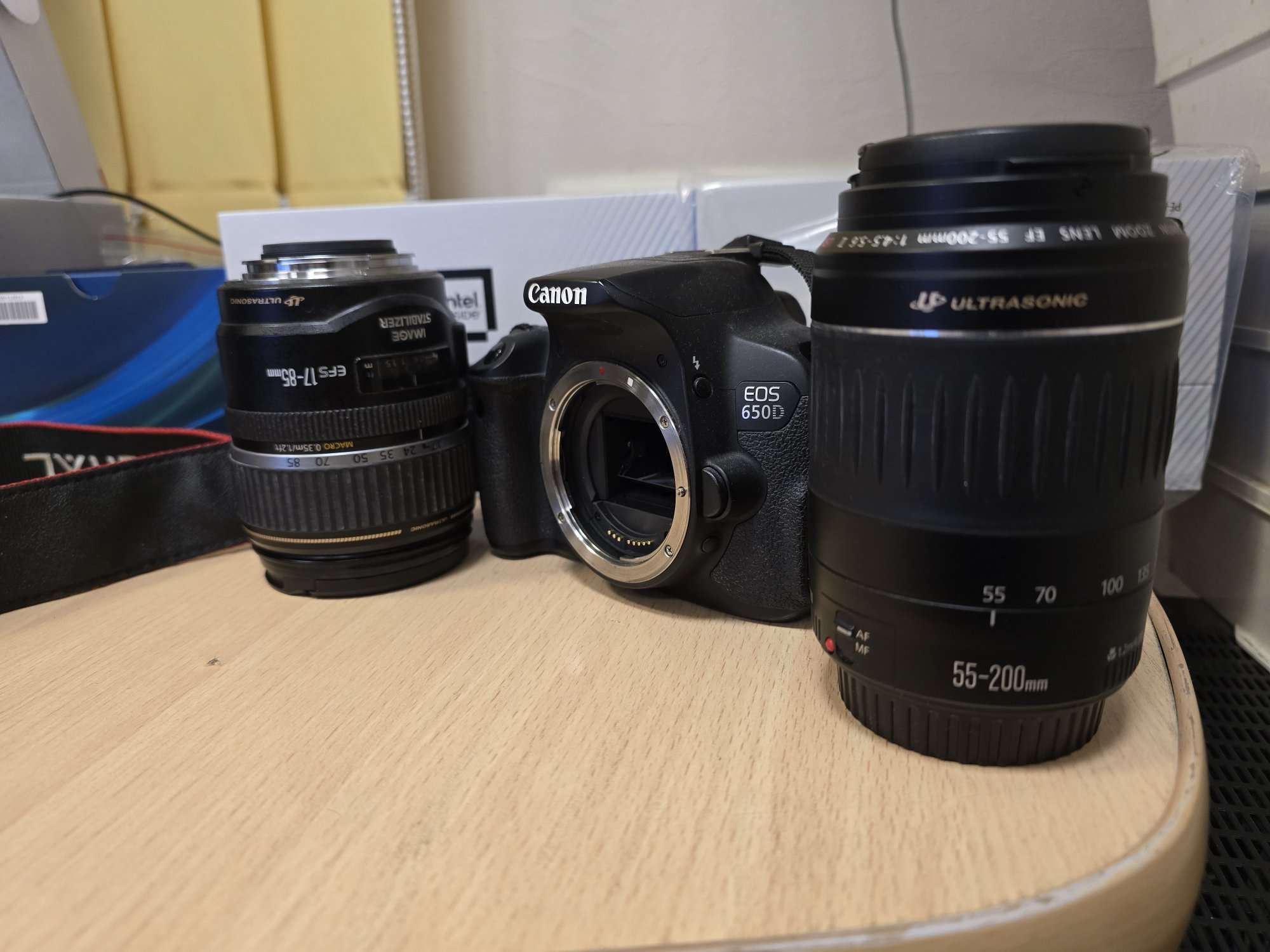 Canon EOS 650D + 2 объектива